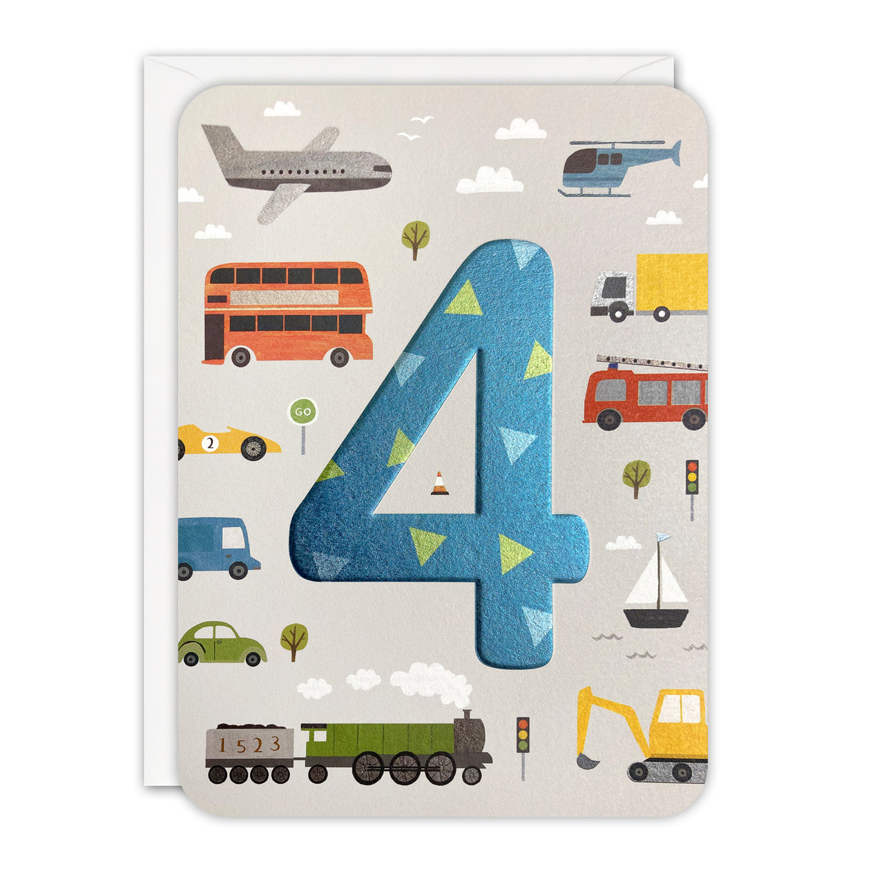 HS4633 - Age 4 Transport Sprouts Card