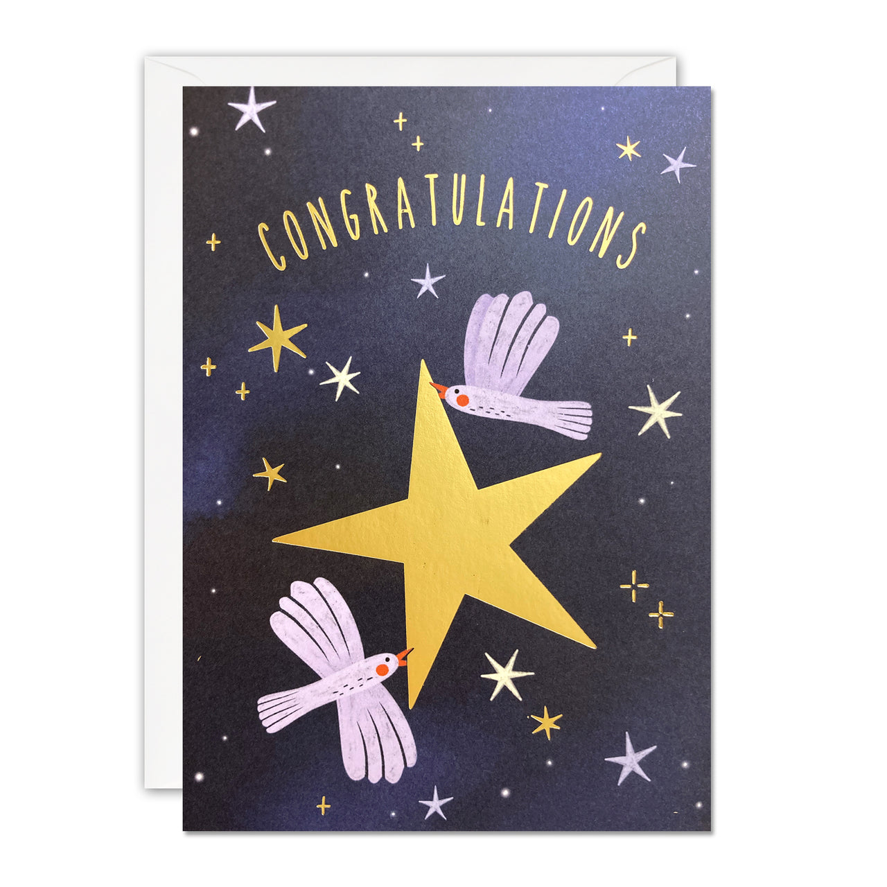 J4119 - Congratulations Star Sunbeams Card