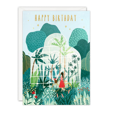 J4150 - Greenhouse Birthday Sunbeams Card
