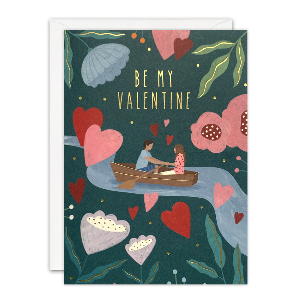 J4209 - Valentine’s Day Rowing Boat Sunbeams Card
