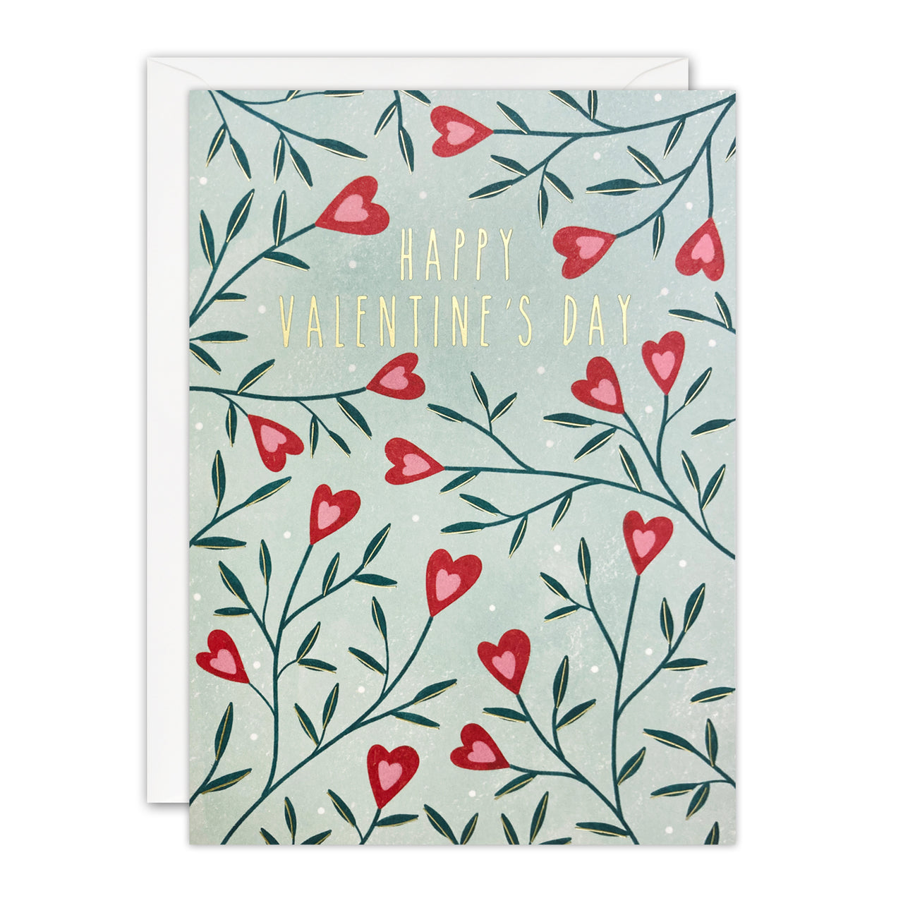 J4210 - Valentine’s Day Heart Pattern Sunbeams Card