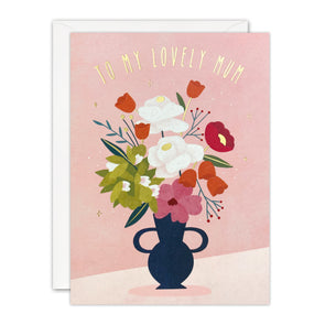 J4213 - Mother’s Day Vase Sunbeams Card