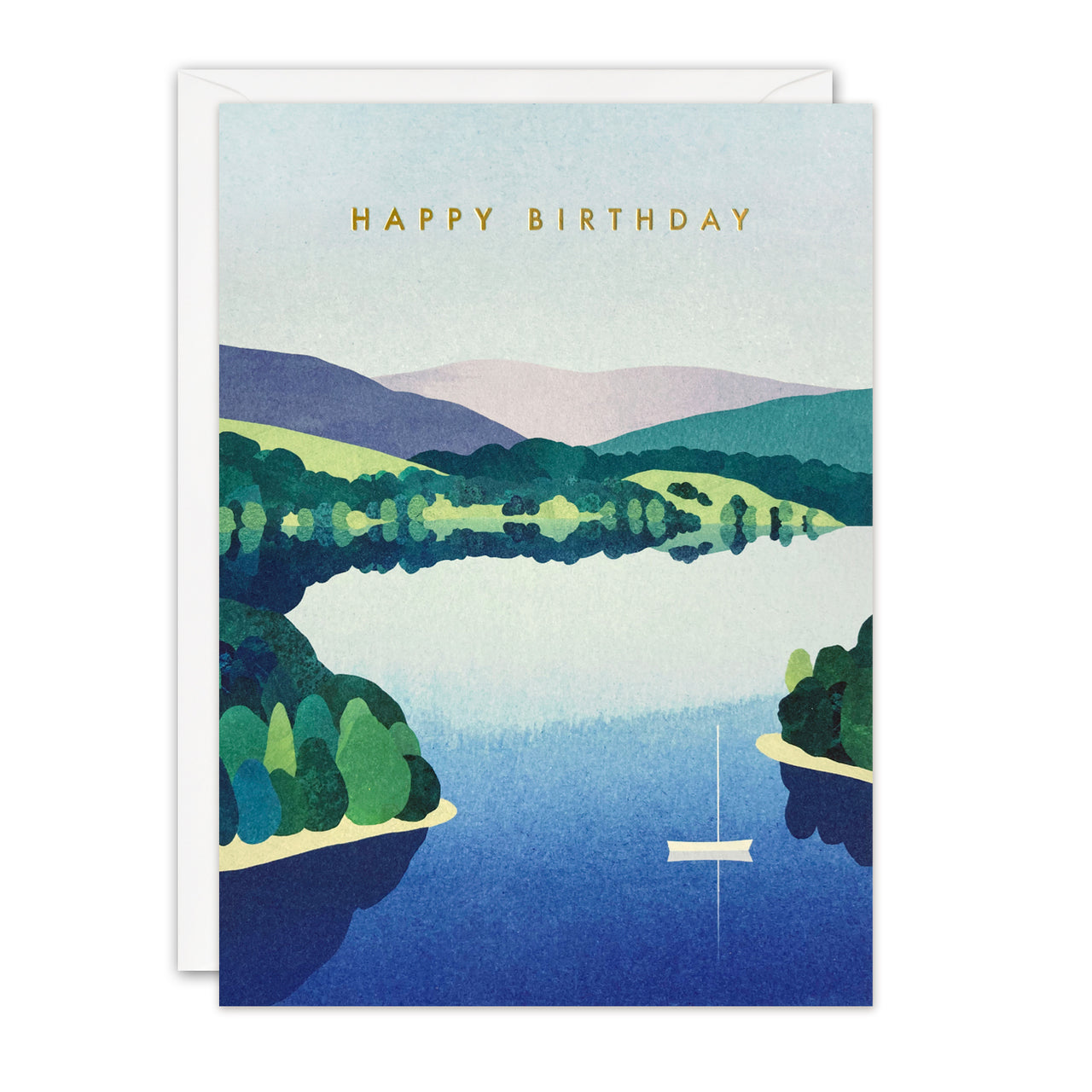 K4481 - Blue Lake Birthday Offshore Card