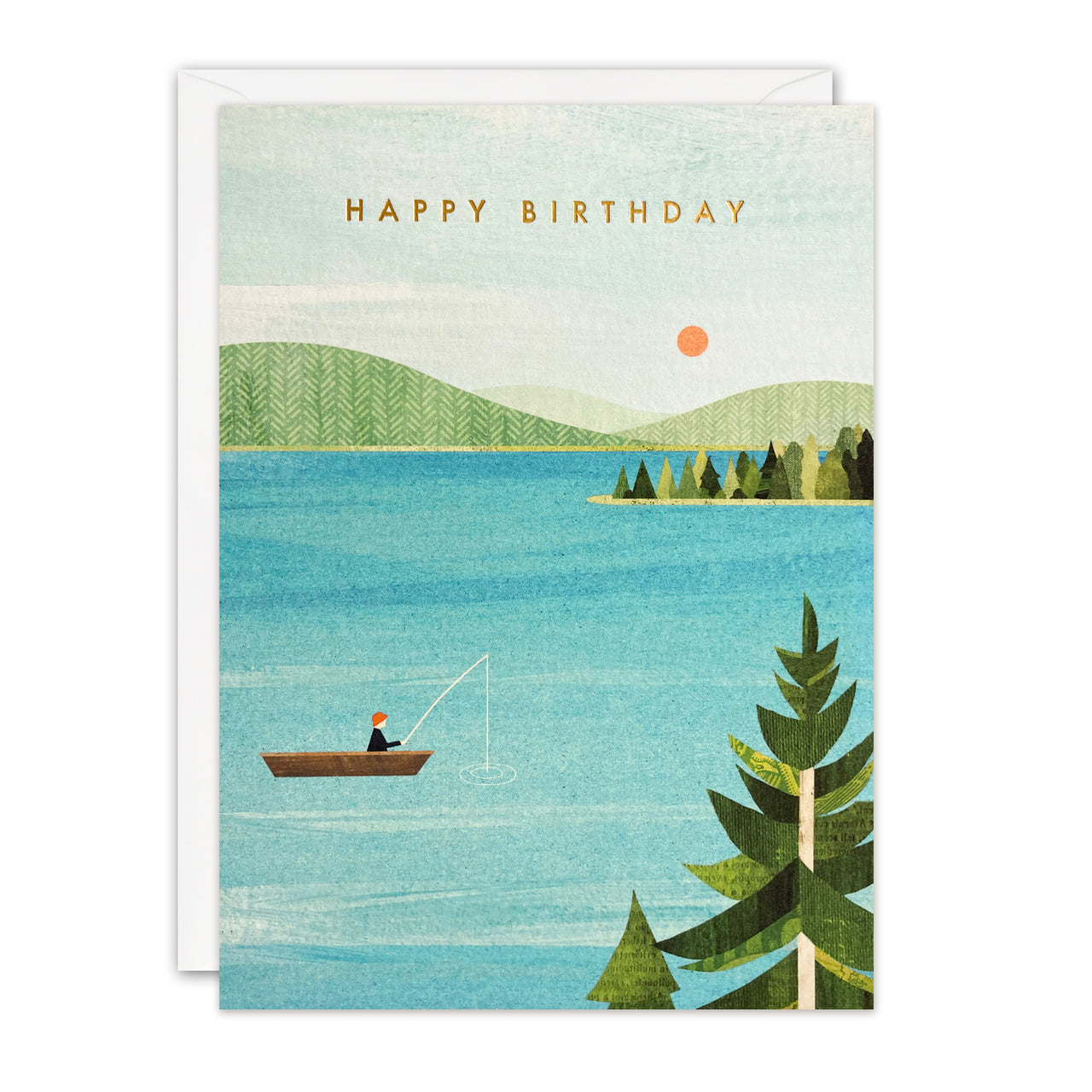 K4482 - Fishing Birthday Offshore Card