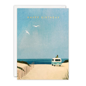 K4489 - Campervan Birthday Offshore Card