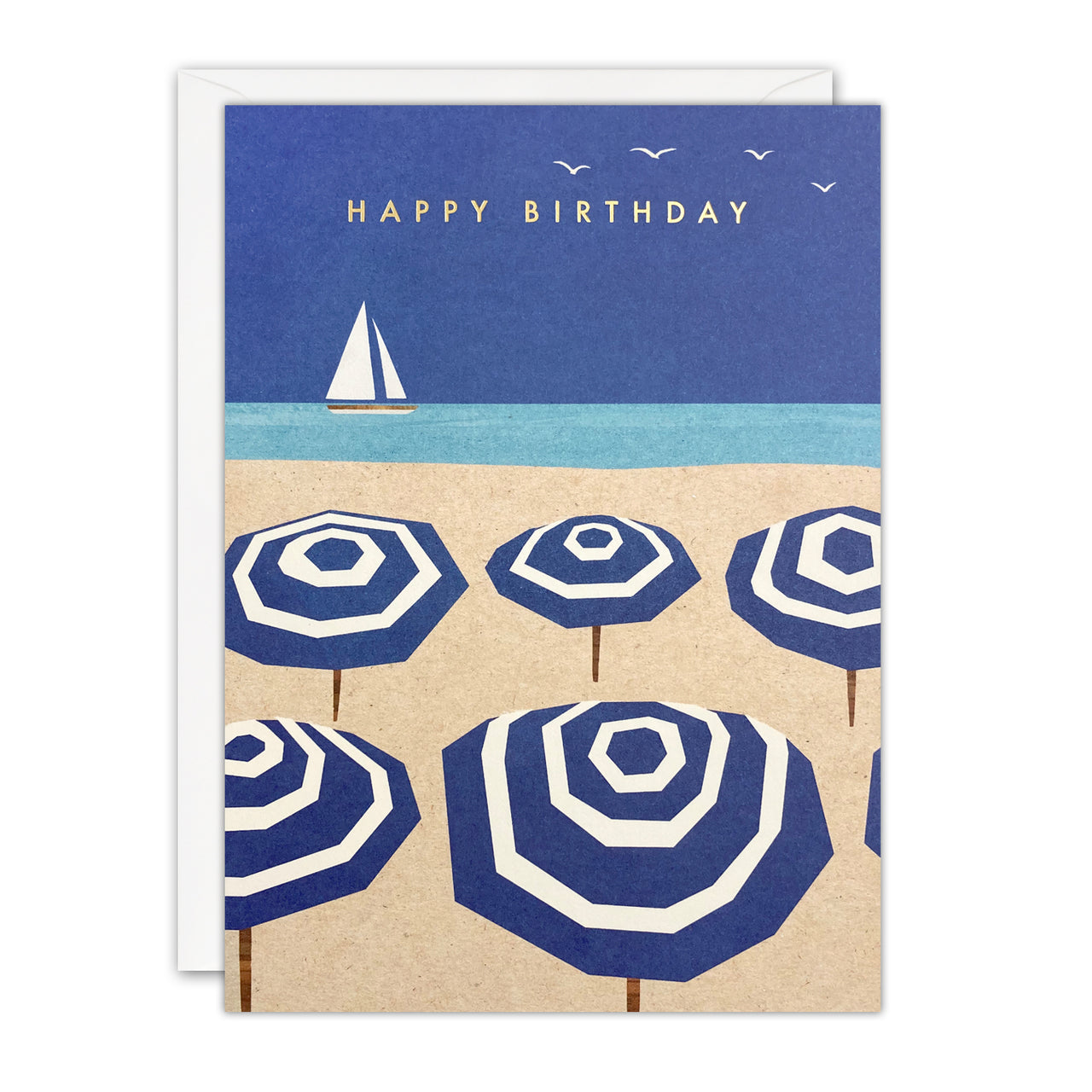 K4643 - Parasols Birthday Offshore Card