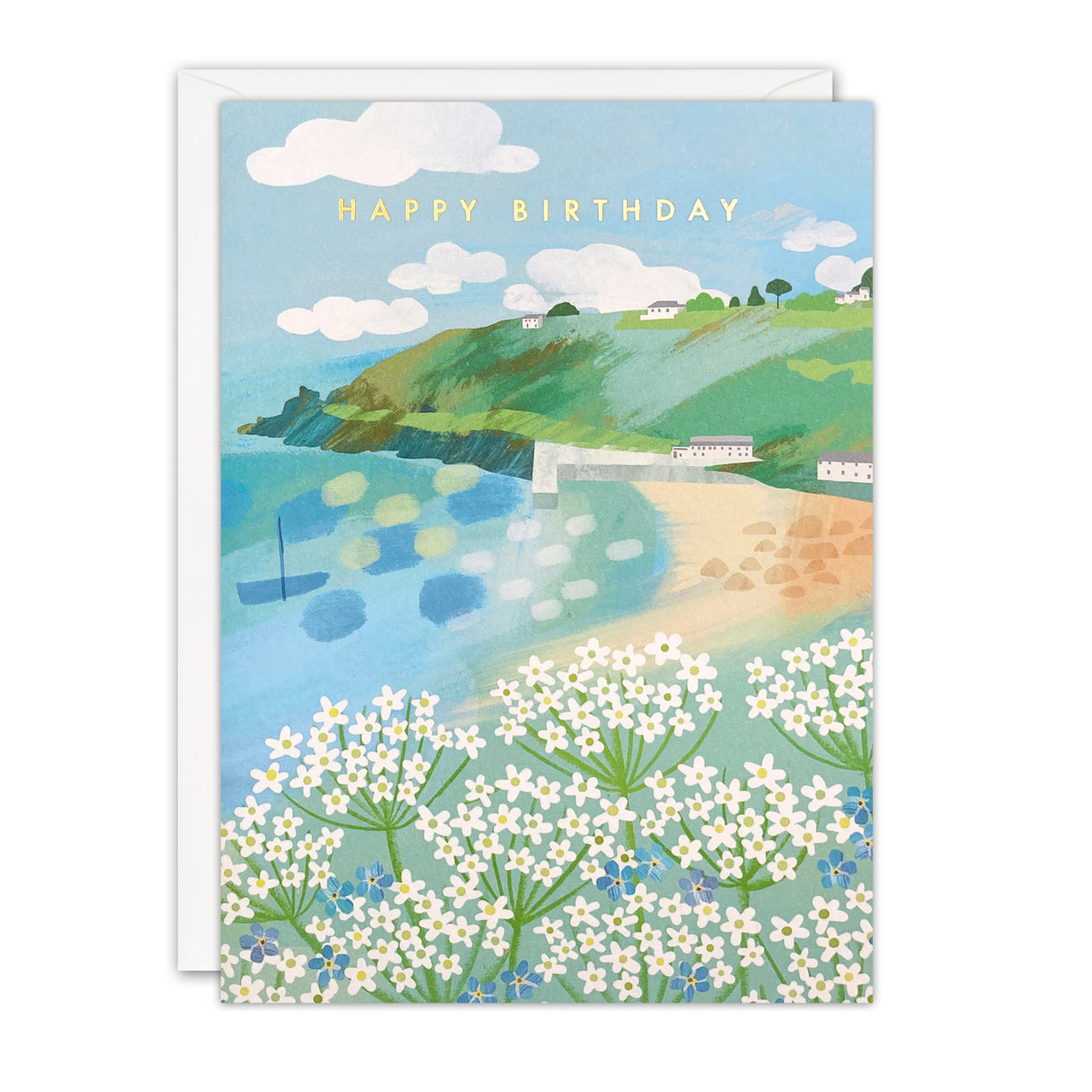 K4827 - Sunny Cove Birthday Offshore Card