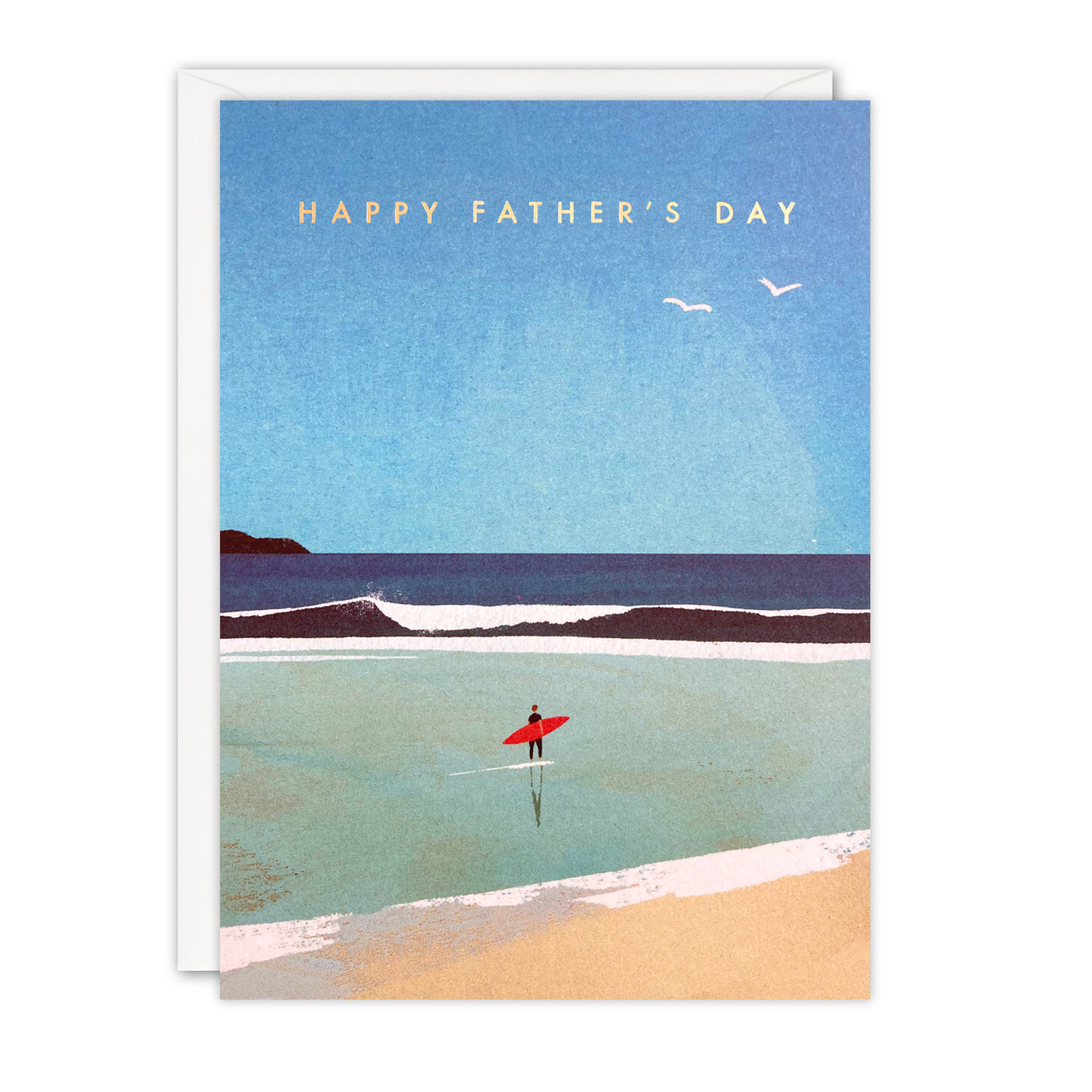K4965 - Father's Day Morning Surf Offshore Card