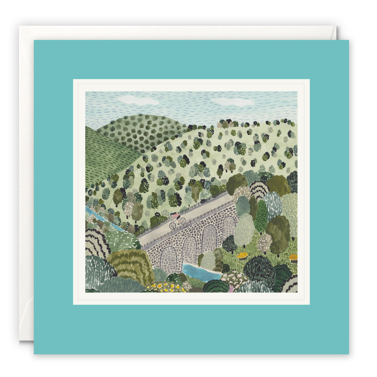 L4322 - Summer Spin Paintworks Card