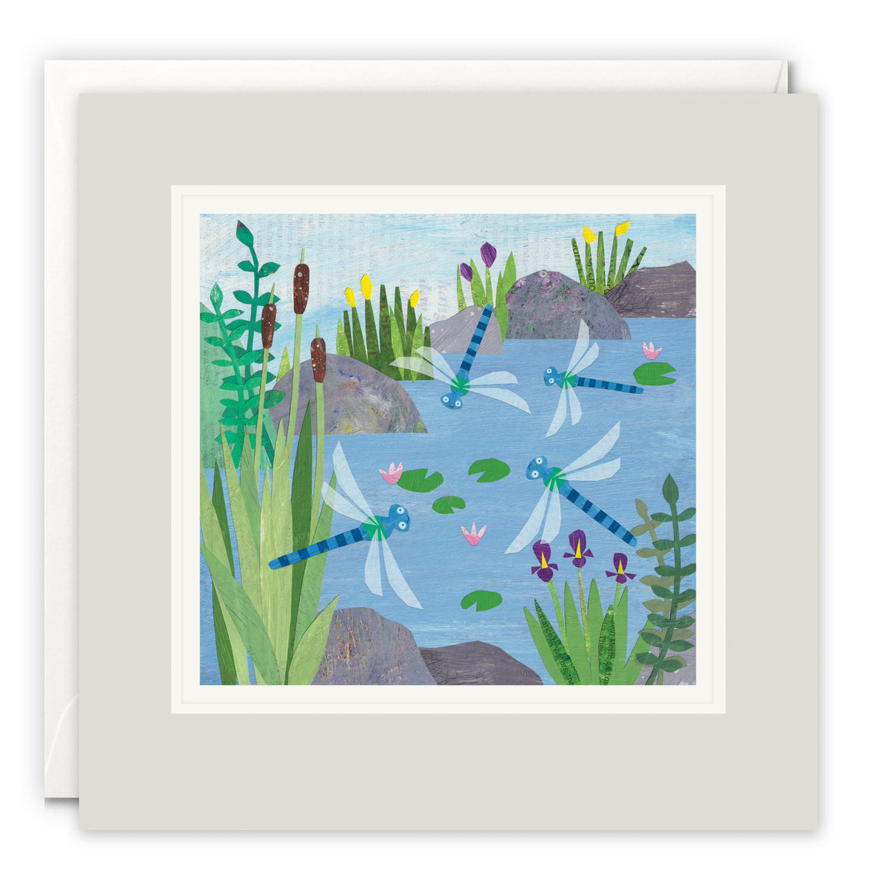 L4351 - Dragonflies Paintworks Card