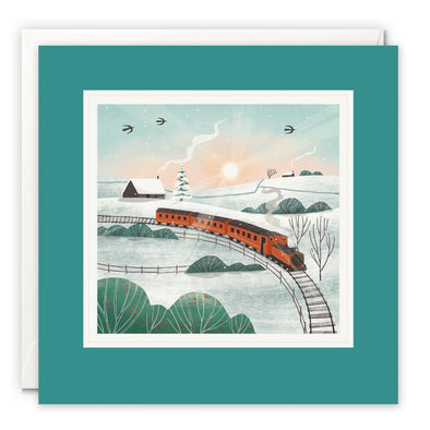 L4370 - Steam Train Paintworks Card