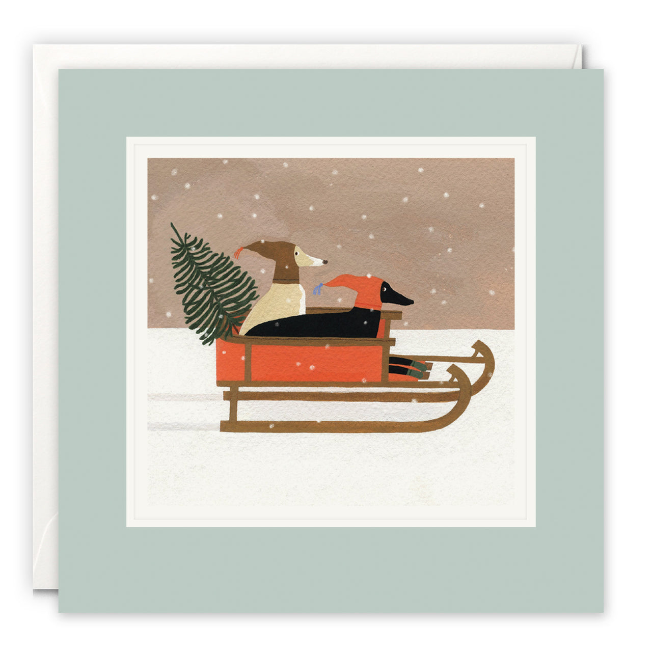 L4371 - The Sled Paintworks Card