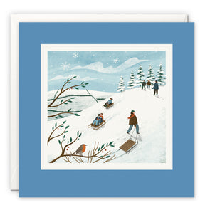 L4374 - Sledging Paintworks Card