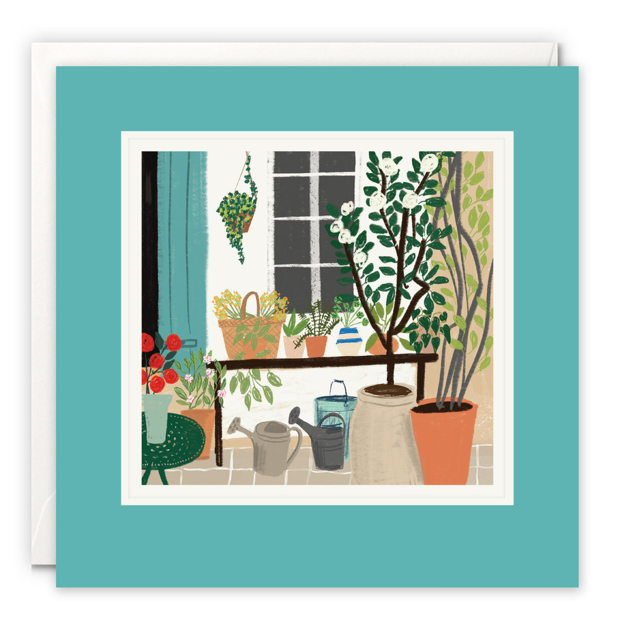 L4539 - Garden Patio Paintworks Card