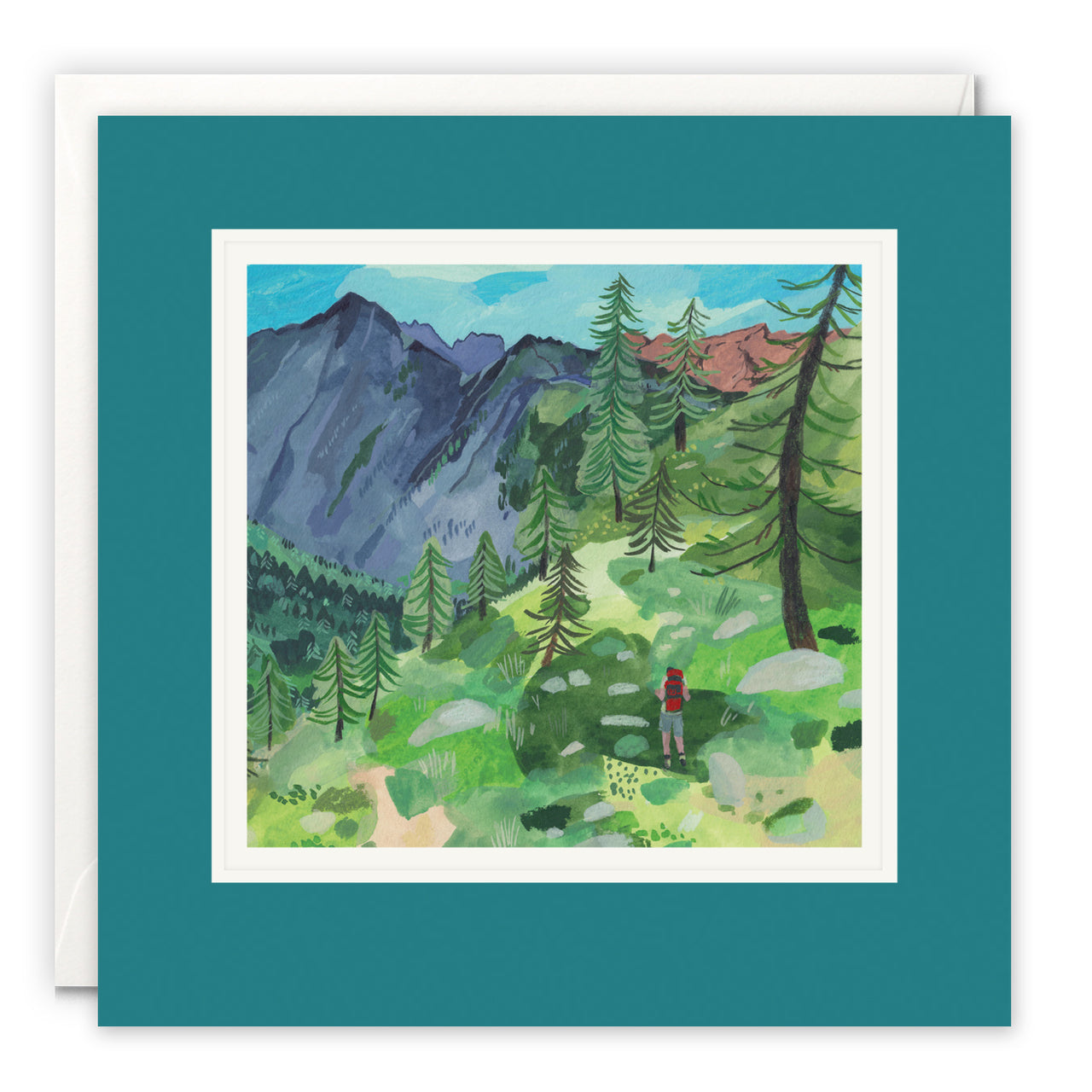 L4580 - Mountains Calling Paintworks Card