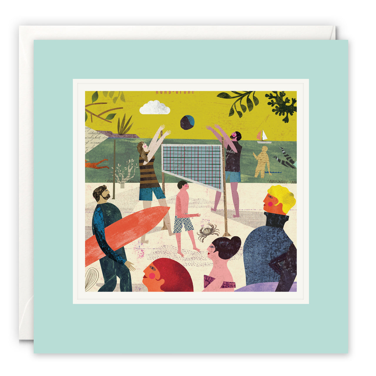 L4650 - At the Beach Paintworks Card