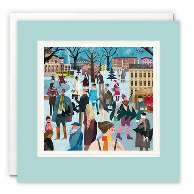 L4654 - Winter Paintworks Card