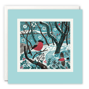 L4658 - Stack Point Bullfinches Paintworks Card