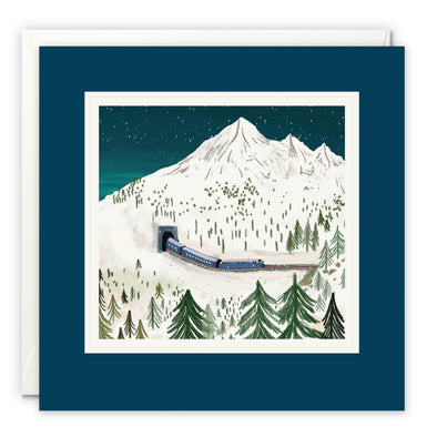 L4670 - Mountain Train Paintworks Card