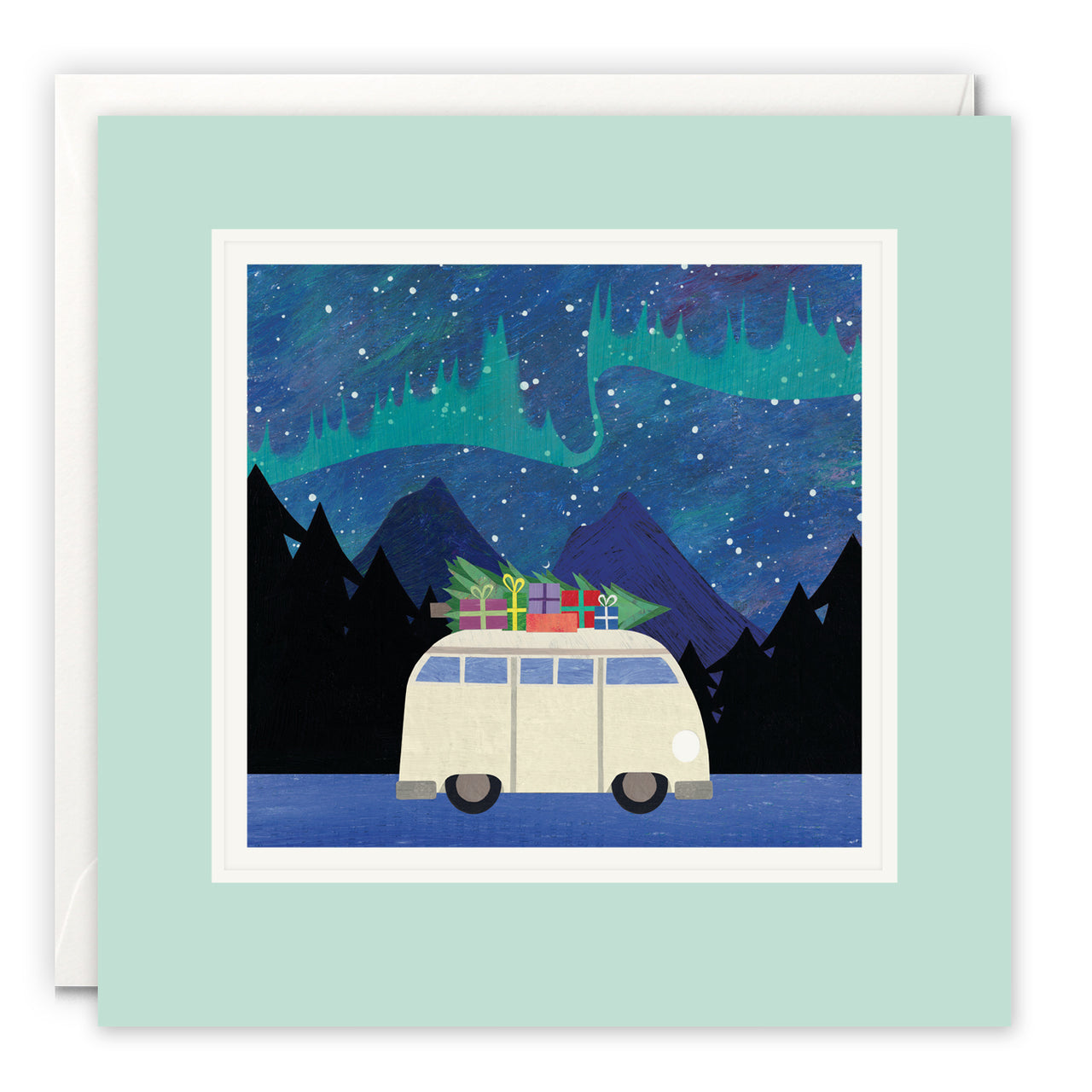 L4922 - Christmas Camper Paintworks Card
