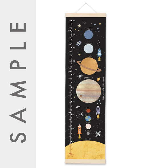 MBHC3573S - Solar System Height Chart SAMPLE