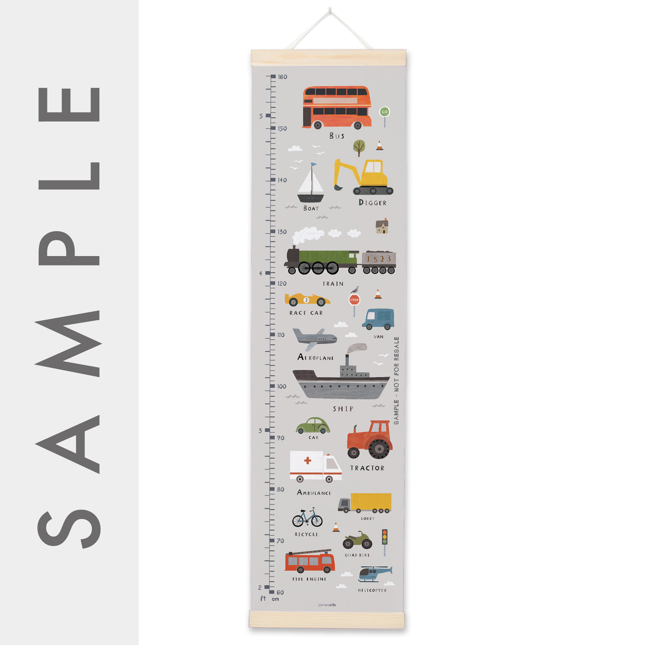 MBHC3887S - Transport Height Chart SAMPLE