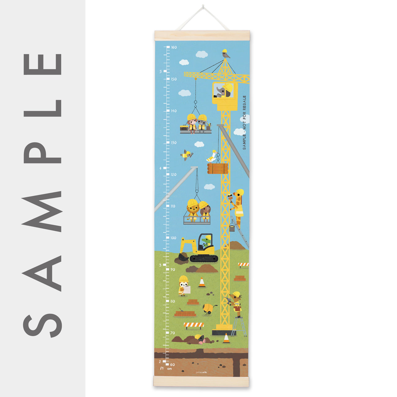 MBHC4792S - Construction Height Chart SAMPLE