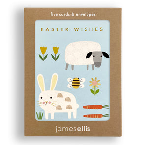 MQ4215 - Easter Wishes Minnows pk of 5 cards