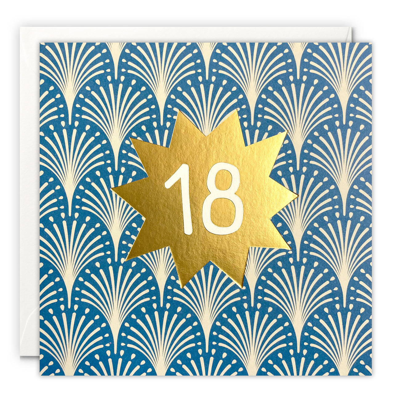 N4616 - Age 18 Deco Card