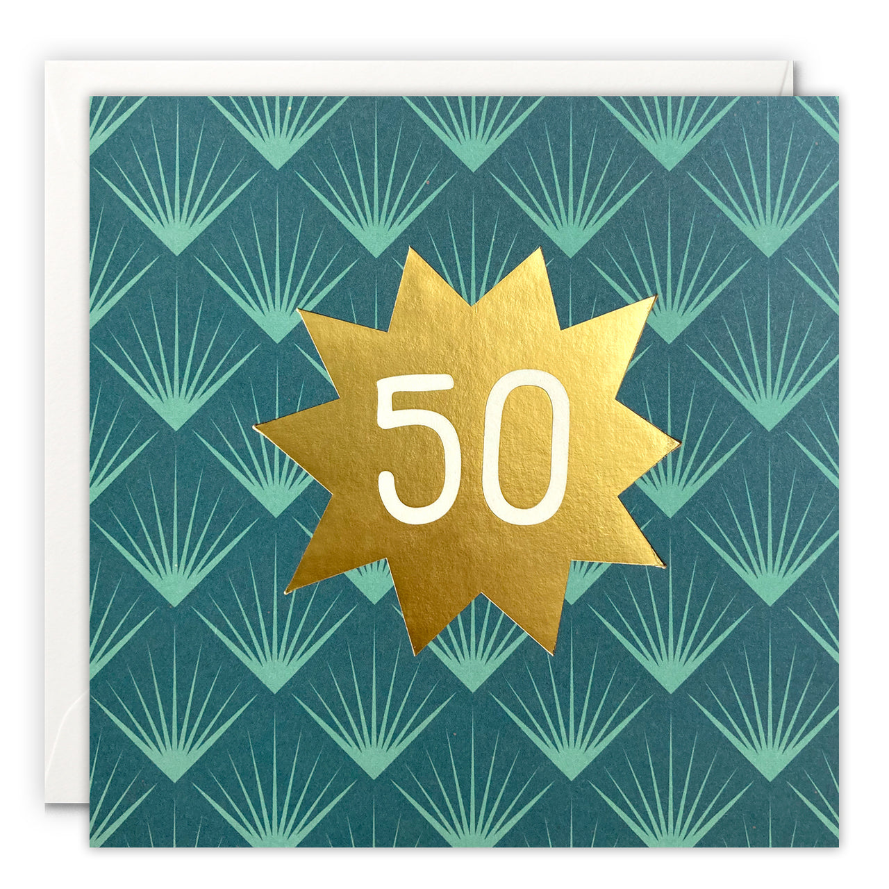 N4620 - Age 50 Deco Card