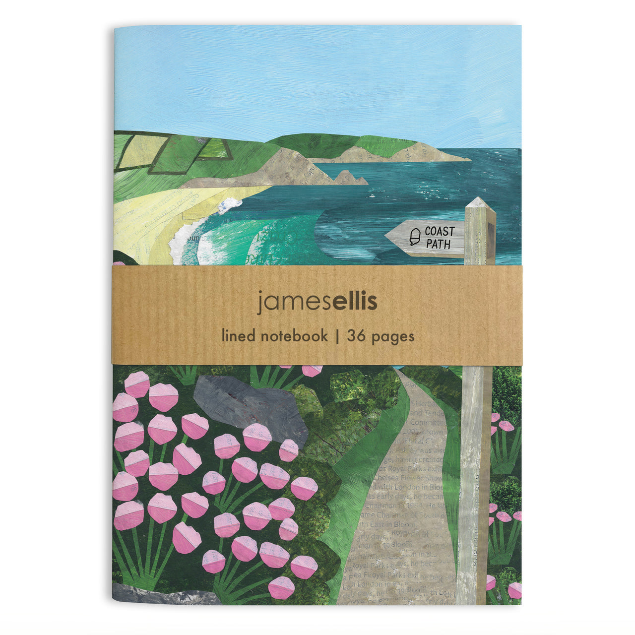 NB5001 - Coast Path Lined Notebook