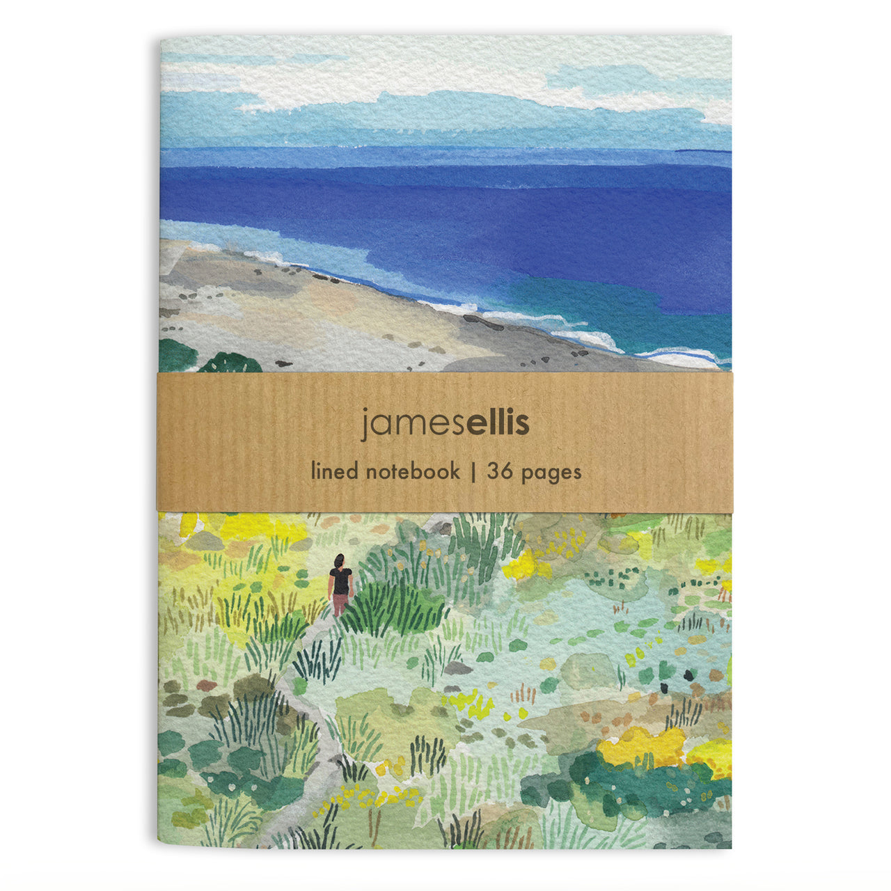 NB5002 - Down to the Beach Lined Notebook