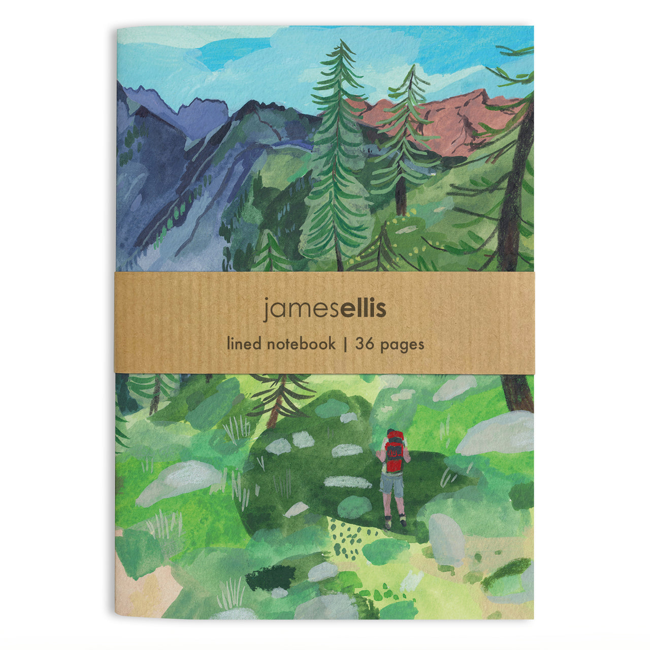 NB5003 - Mountains Calling Lined Notebook