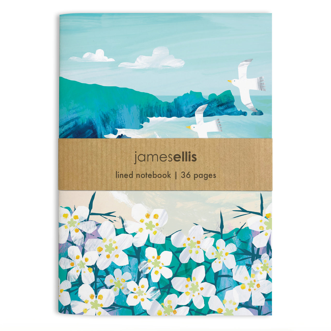 NB5010 - Blackthorn Blossom Lined Notebook