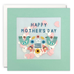 PP4177 - Mother’s Day Birds Paper Shakies Card