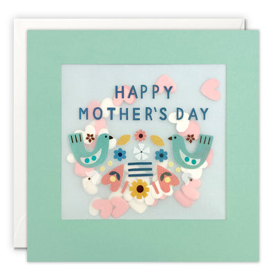 PP4177 - Mother’s Day Birds Paper Shakies Card