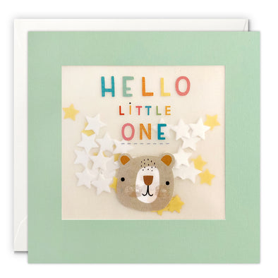PP4285 - New Baby Bear Paper Shakies Card