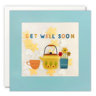 PP4331 - Get Well Soon Tea Paper Shakies Card