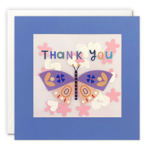PP4332 - Thank You Butterfly Paper Shakies Card