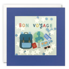 PP4333 - Bon Voyage Backpack Paper Shakies Card