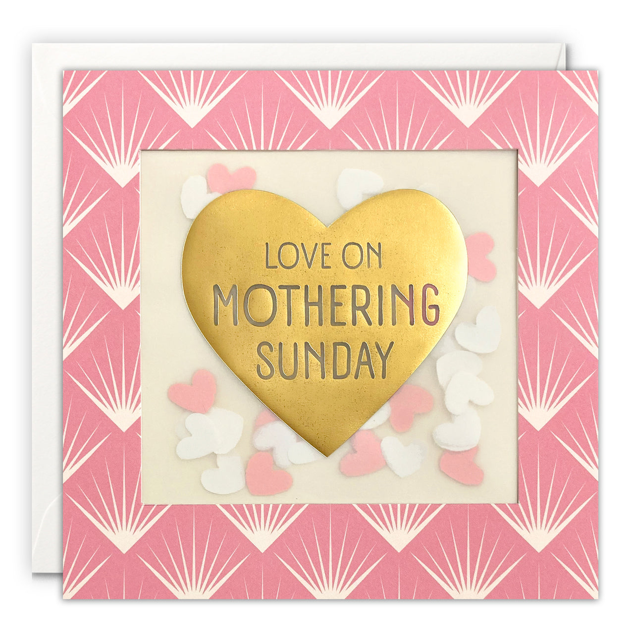 PP4567 - Mothering Sunday Heart Deco Shakies Card