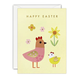 Q4216 - Easter Chickens Minnows Card