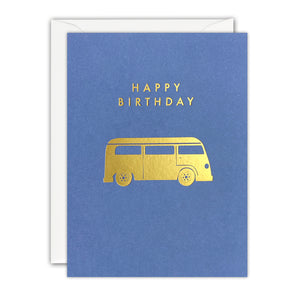Q4306 - Birthday Campervan Minnows Card