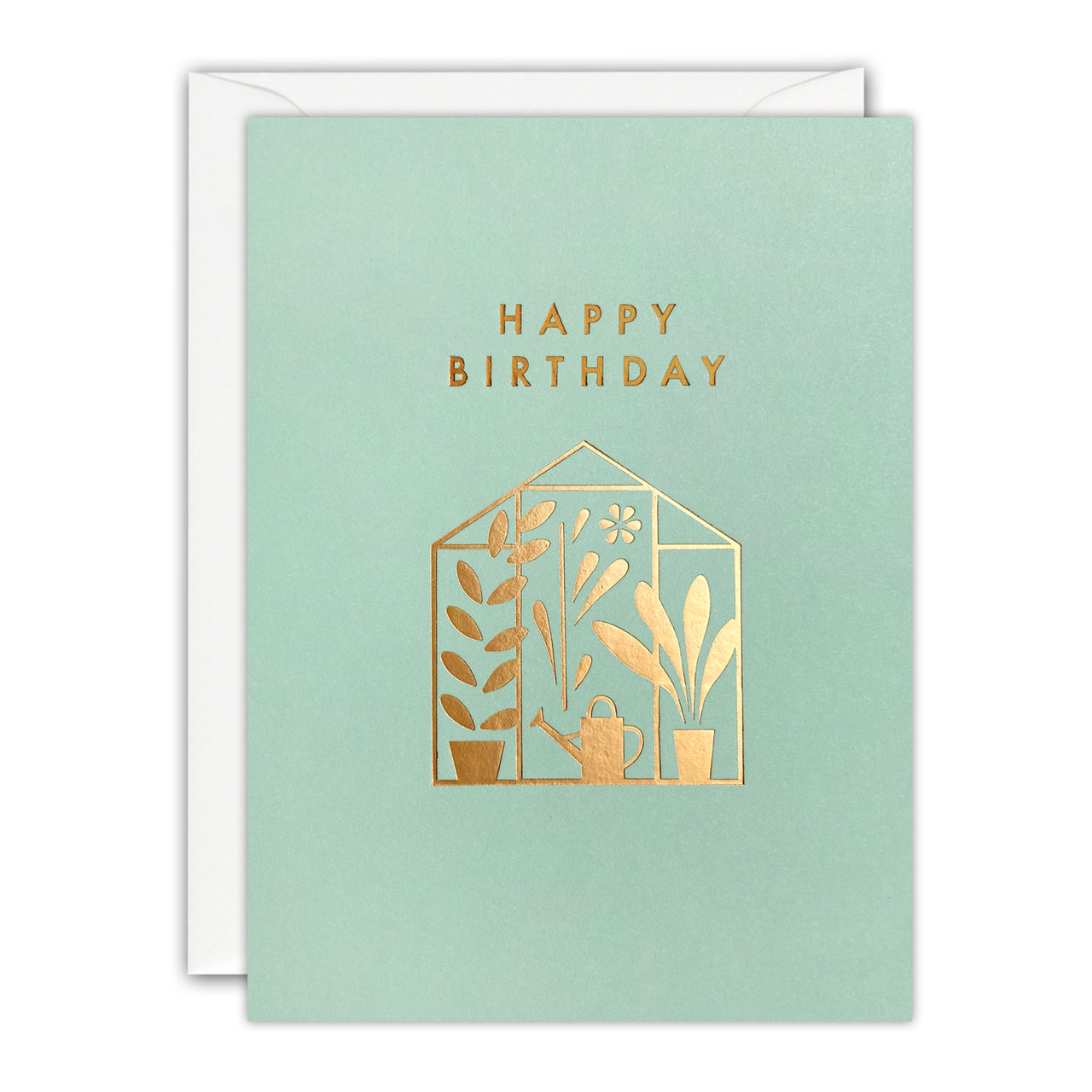 Q4307 - Birthday Greenhouse Minnows Card