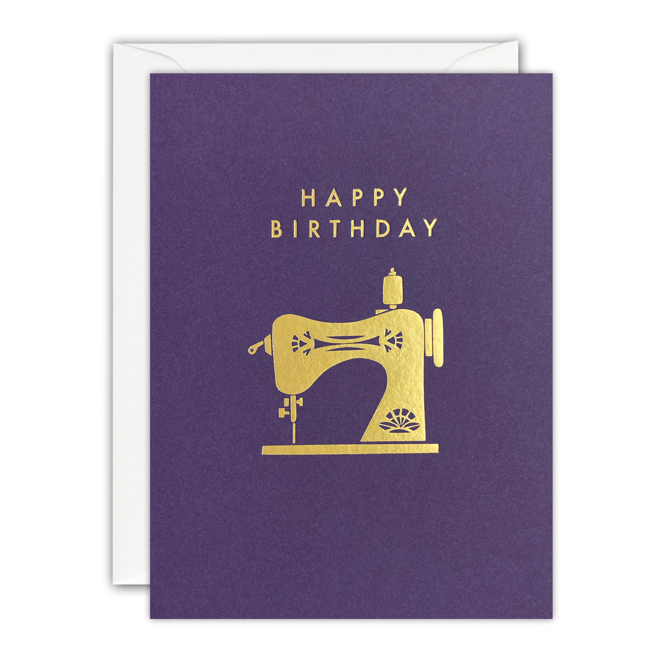 Q4309 - Birthday Sewing Machine Minnows Card