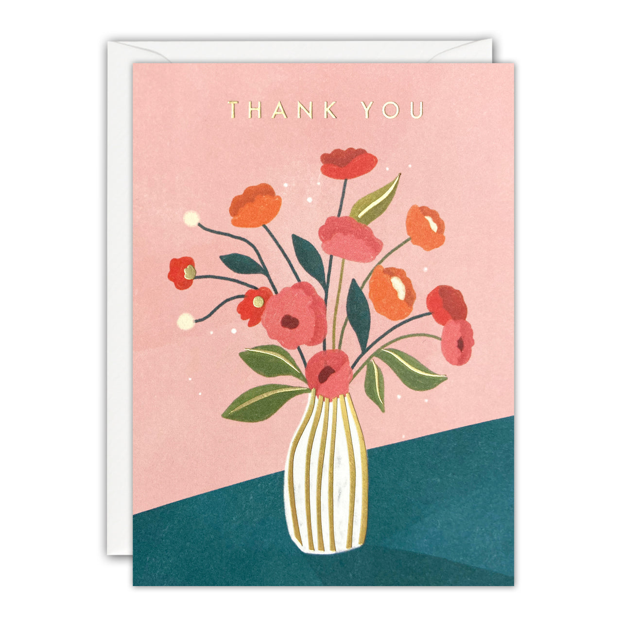 Q4454 - Thank You Vase Minnows Card