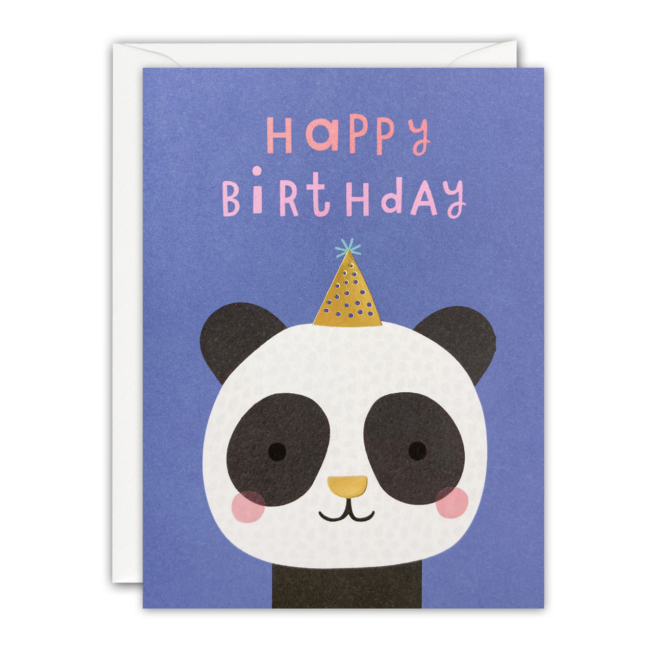 Q4542 - Birthday Panda Bear Minnows Card