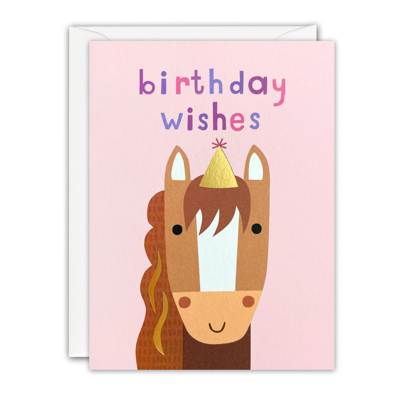 Q4543 - Birthday Horse Minnows Card
