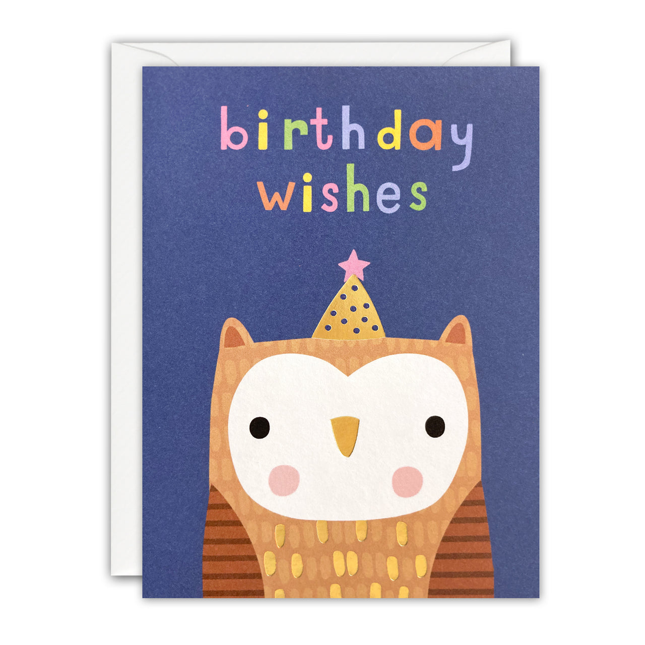 Q4544 - Birthday Owl Minnows Card
