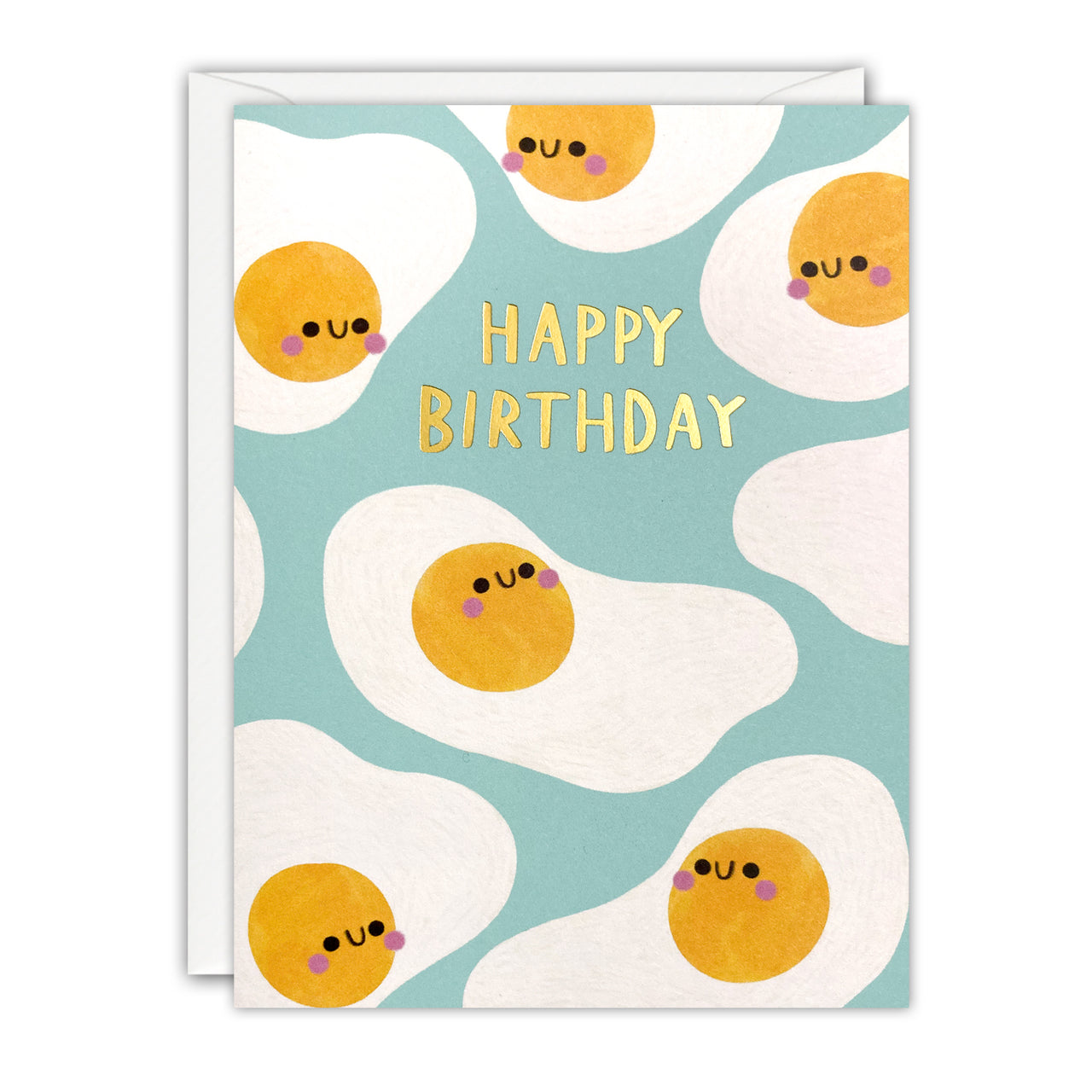 Q4876 - Birthday Eggs Minnows Card